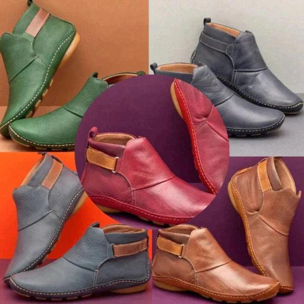 Bottine Orthopédique en Cuir Comfort Alice