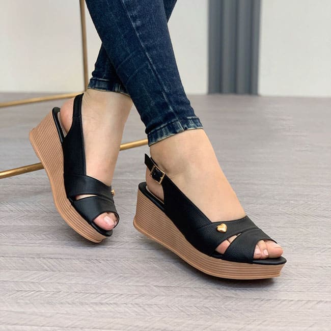 Sandalia Femenina Cuero Marta