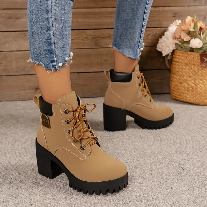 Bottines Orthopédiques Cuir Fait Main Léonie