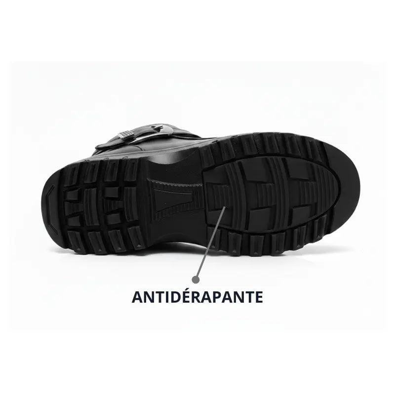 Botte en Cuir Velouté Hiver Louise