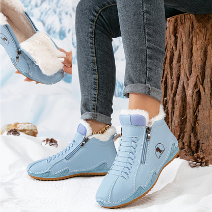 Bottines D’hiver Orthopédiques en Cuir Femme Margaux