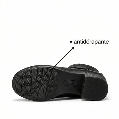 Botte en Cuir Orthopédique Chic