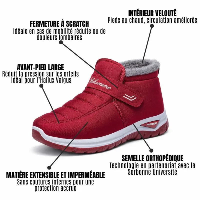 Bottines Orthopédiques Femme d'Hiver Seraphine