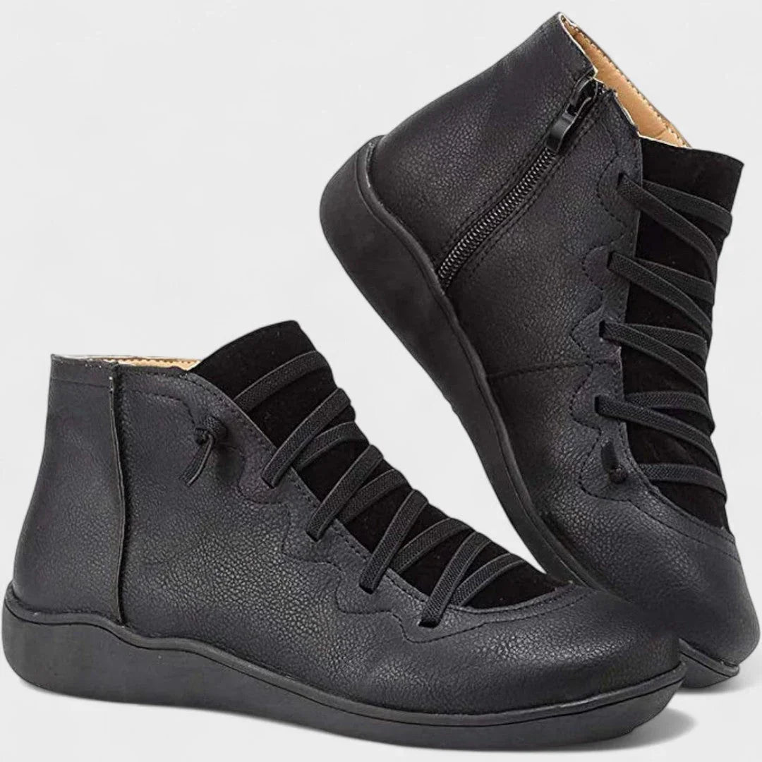 Bottines Orthopédiques Cuir Confort Juana