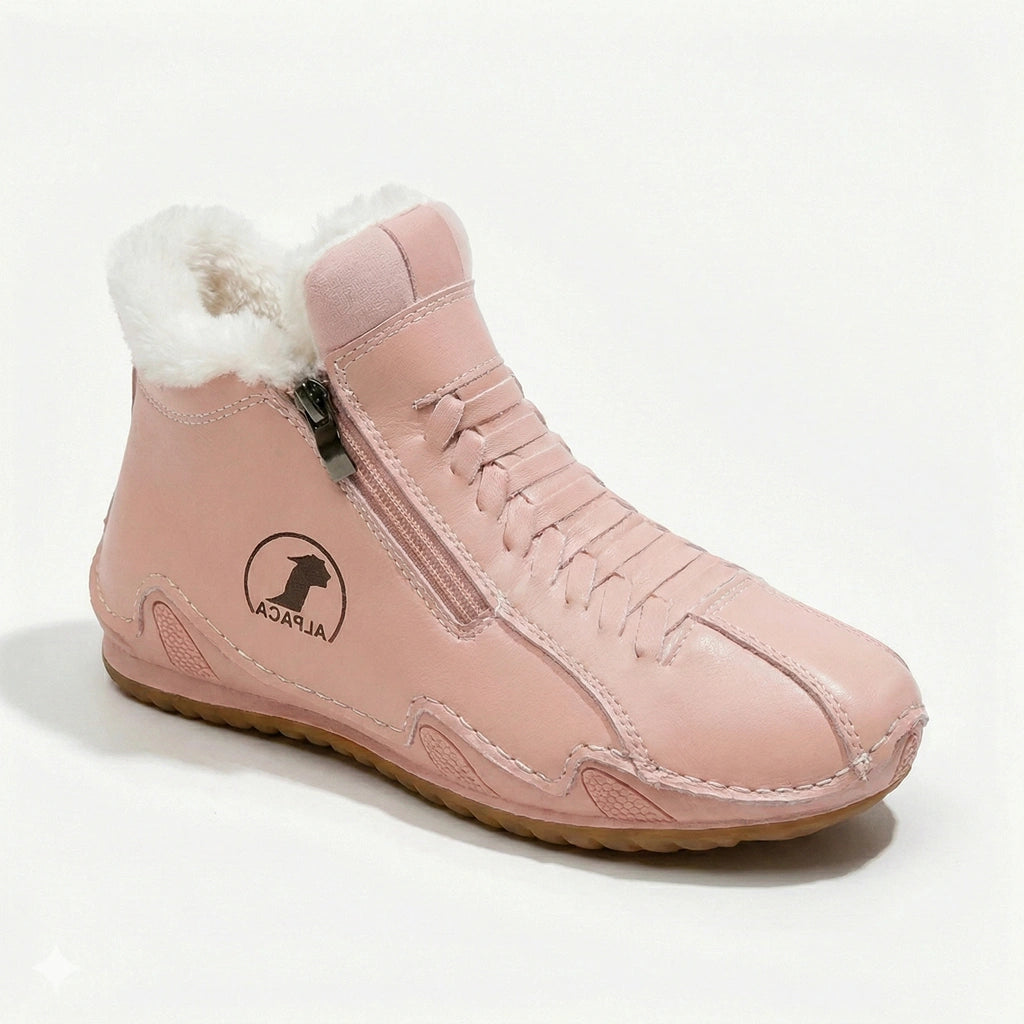Bottines D’hiver Orthopédiques en Cuir Femme Margaux