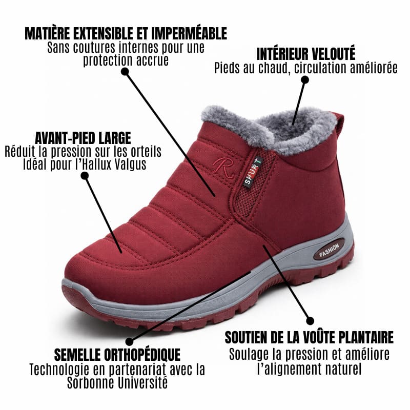 Bottines Imperméables Orthopédique Juliette