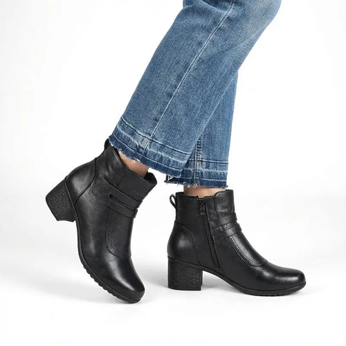 Botte en Cuir Orthopédique Chic