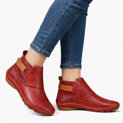 Bottine Orthopédique en Cuir Comfort Alice