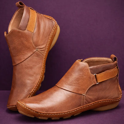 Bottine Orthopédique en Cuir Comfort Alice