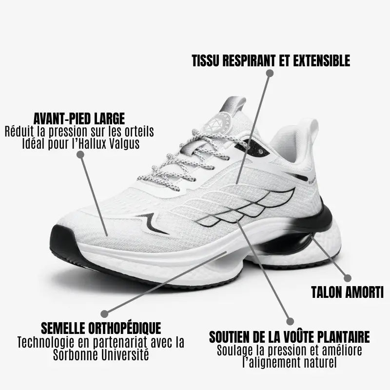 Baskets Orthopédiques Respirantes Confort Lea