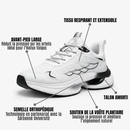 Baskets Orthopédiques Respirantes Confort Lea