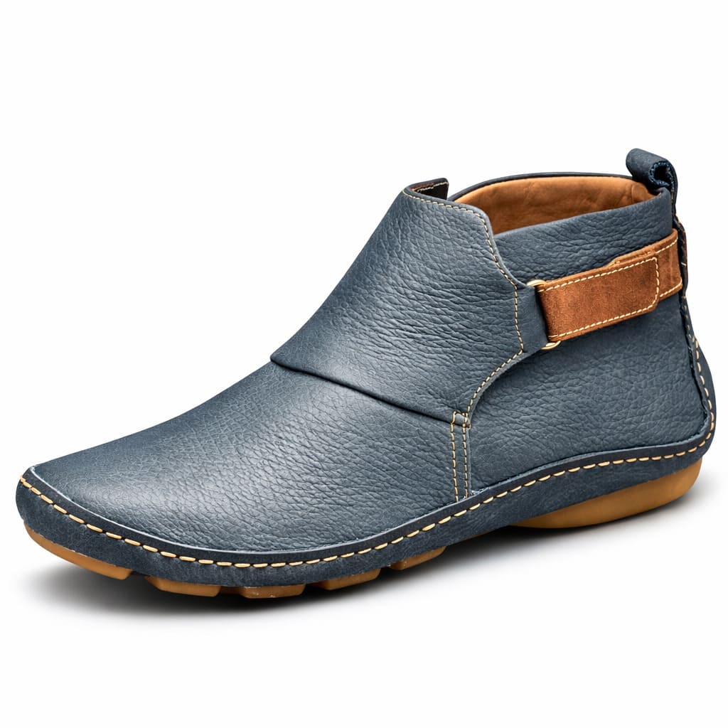 Bottine Orthopédique en Cuir Comfort Alice