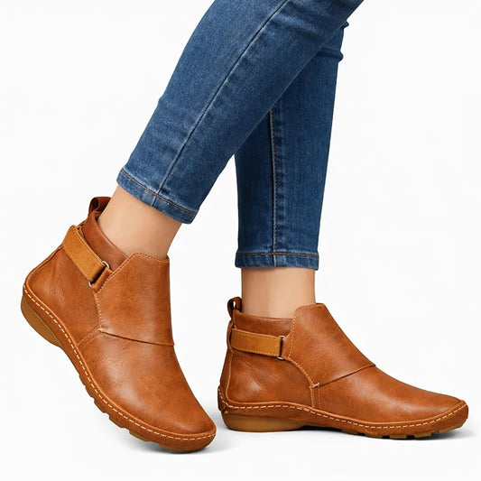 Bottine Orthopédique en Cuir Comfort Alice
