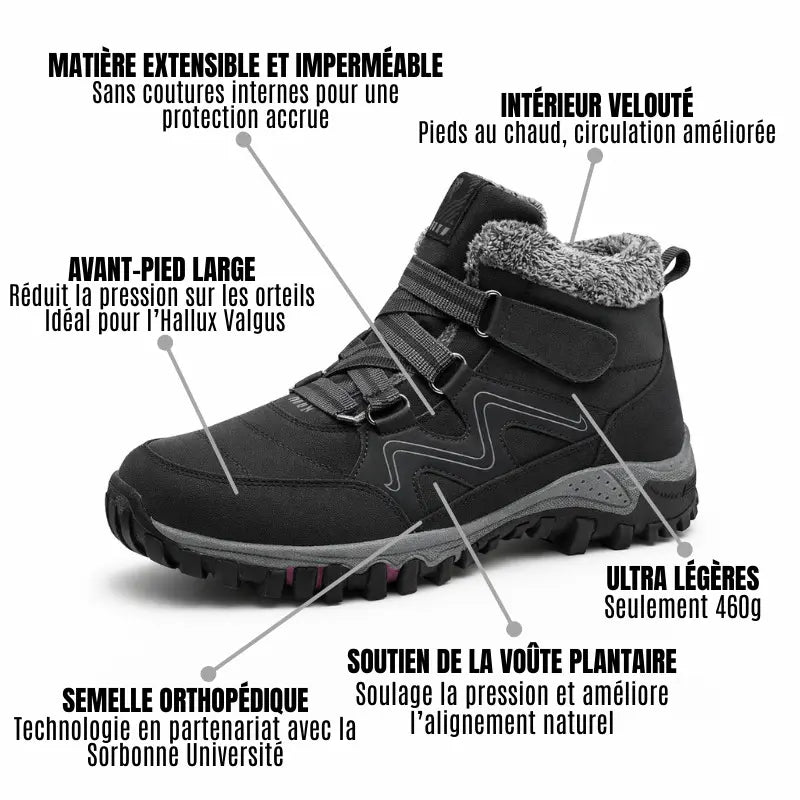 Bottines Orthopédiques Ultra Légères d'Hiver Celeste